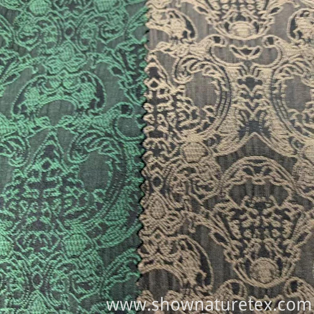 Polyester Cotton Two Tone Jacquard